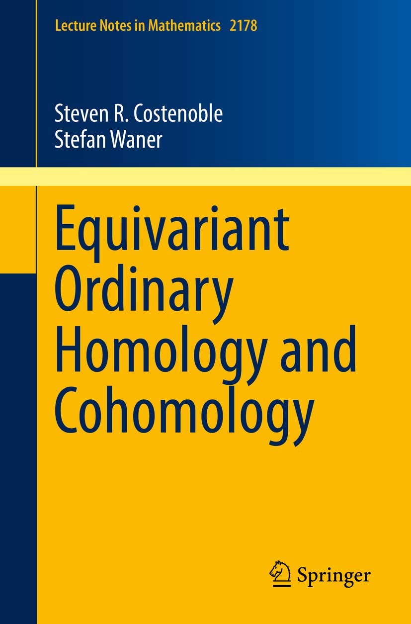Equivariant Ordinary Homology and Cohomology Mathematics