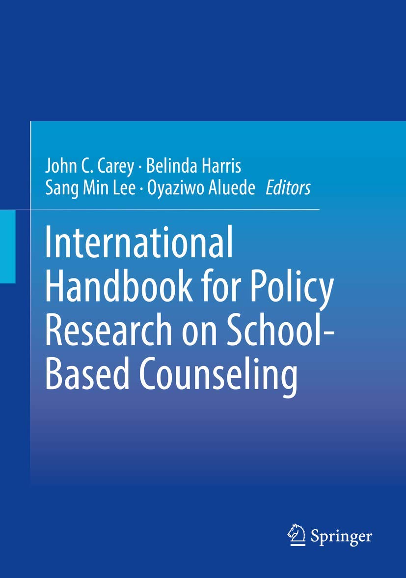 International Handbook for Policy Research on School-Based Counseling book