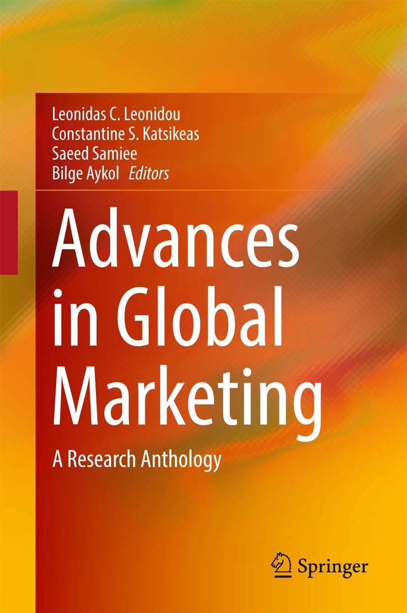 Advances in Global Marketing: A Research Anthology book