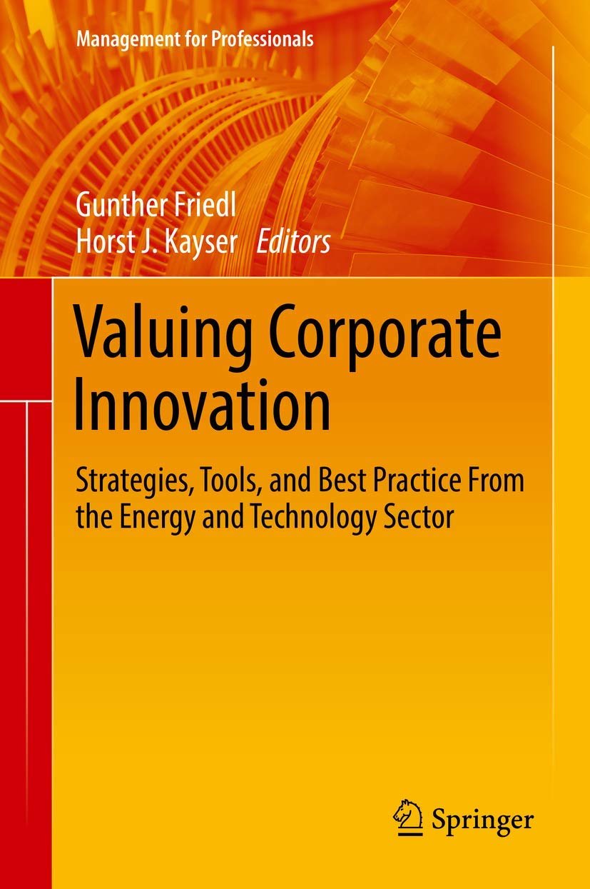 Valuing Corporate Innovation: Strategies, Tools, and Best Practice From the Energy and Technology Sector (Management for Professionals) Law