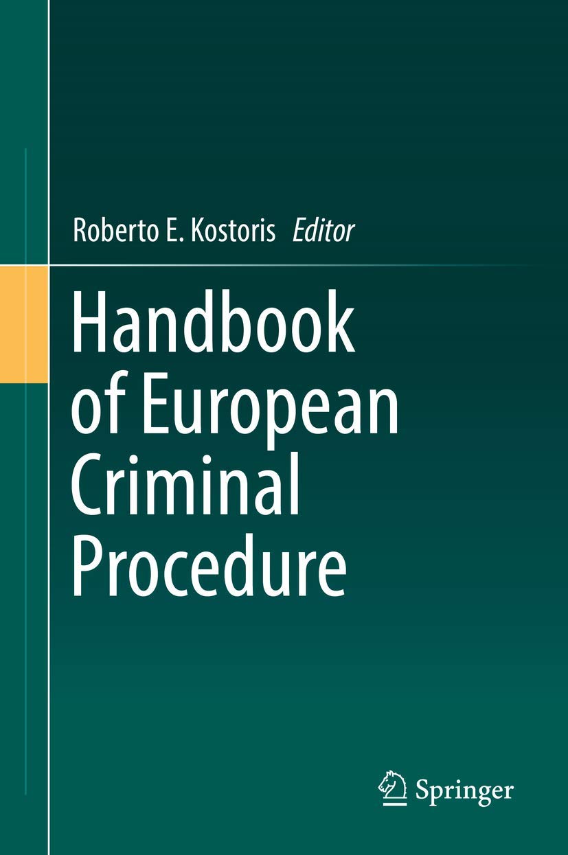 Handbook of European Criminal Procedure book