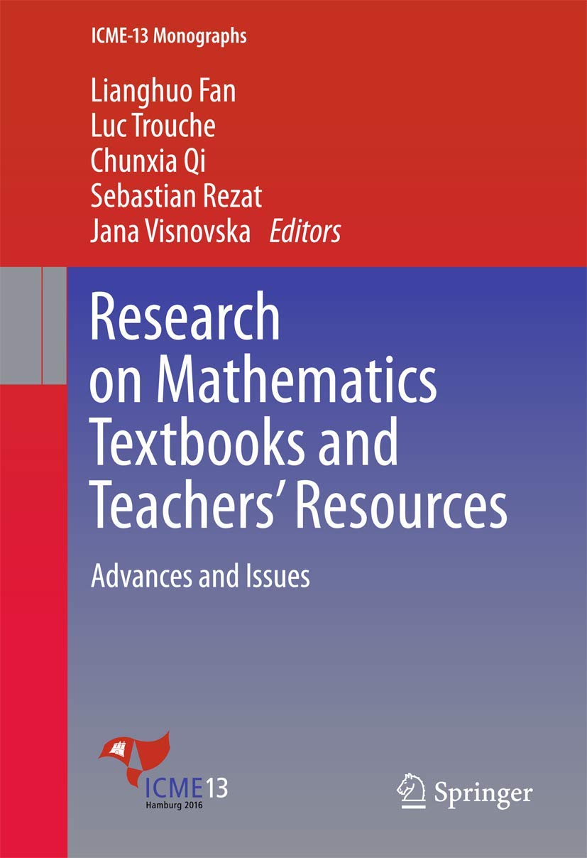 Research on Mathematics Textbooks and Teachers' Resources: Advances and Issues book