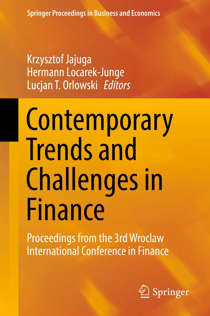 Contemporary Trends and Challenges in Finance book