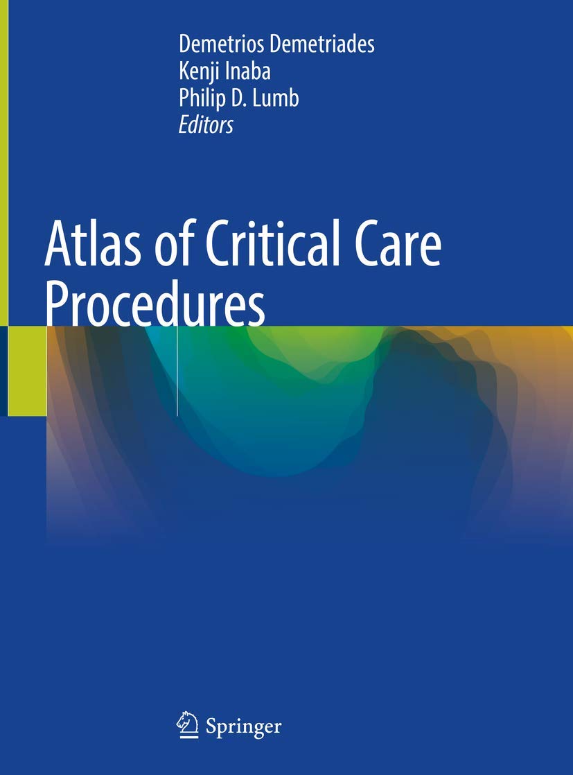 Atlas of Critical Care Procedures Medicine