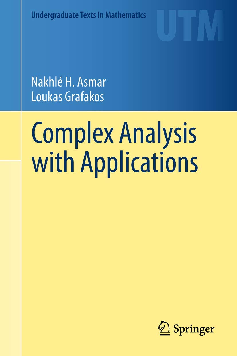 Complex Analysis with Applications Mathematics