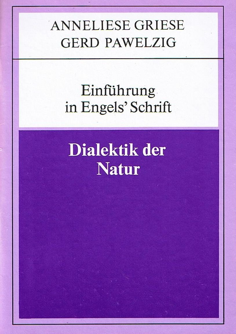 Einführung in Engels' Schrift - Dialektik der Natur Books