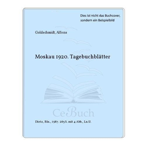Product Image: Moskau 1920. Tagebuchblätter