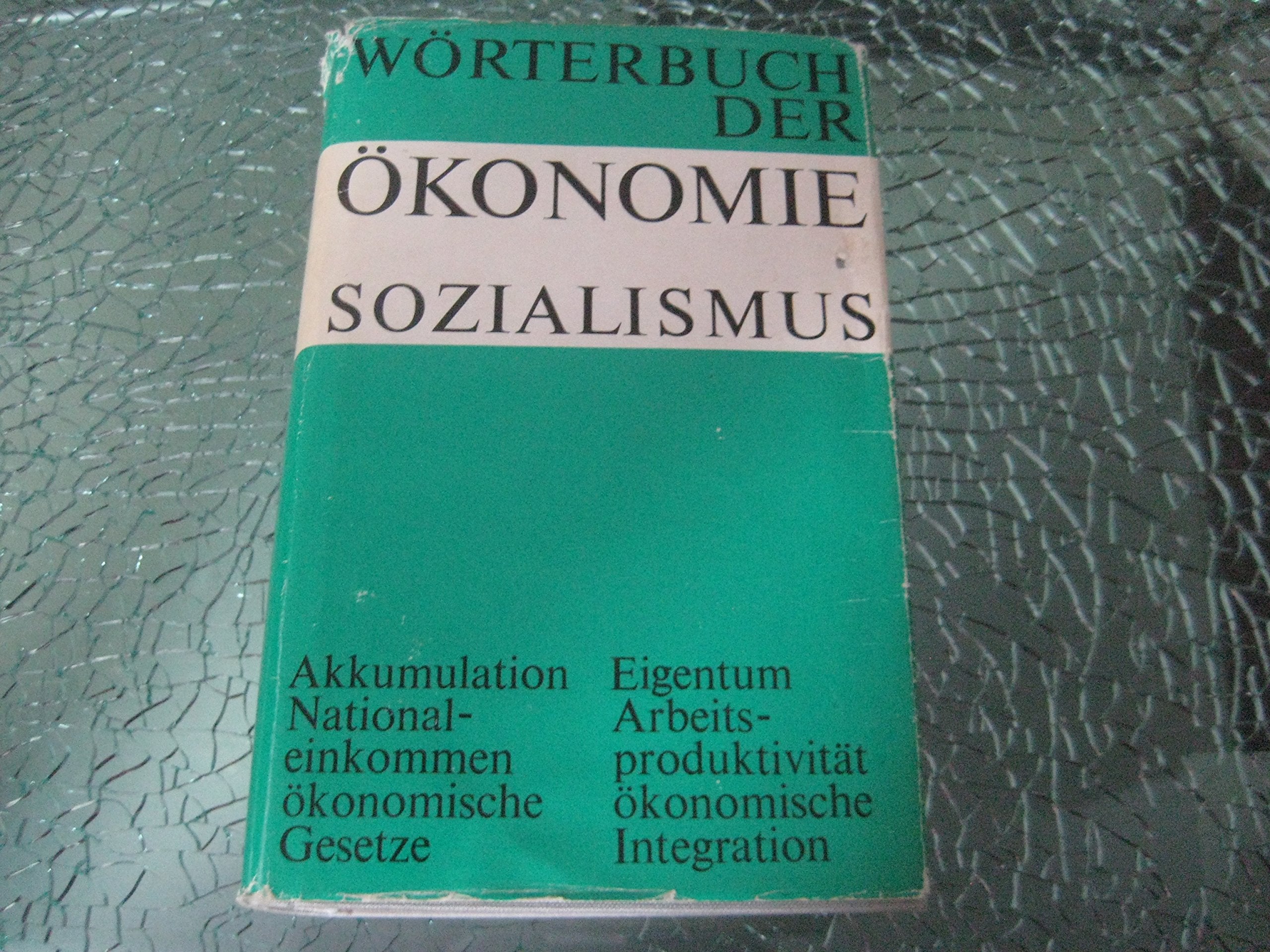 Wörterbuch der Ökonomie Sozialismus Politics & Society