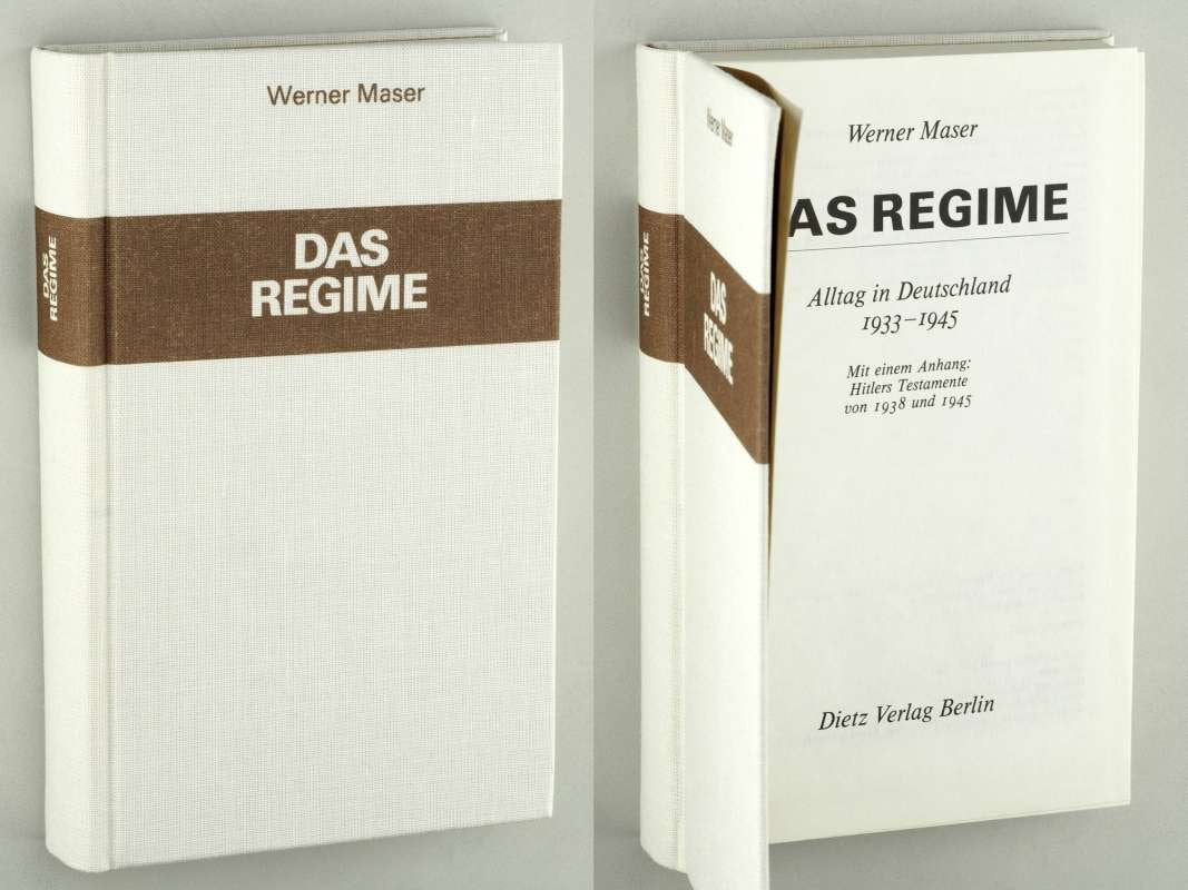Das Regime. Alltag in Deutschland 1933-1945 German history
