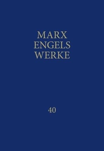 Product Image: Marx-Engels-Werke Band 40