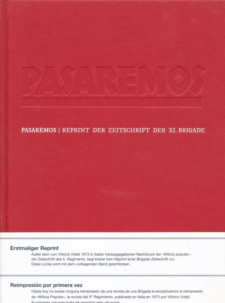 »Pasaremos« – Organ der XI. Brigade: Reprint der Zeitschrift Social Sciences