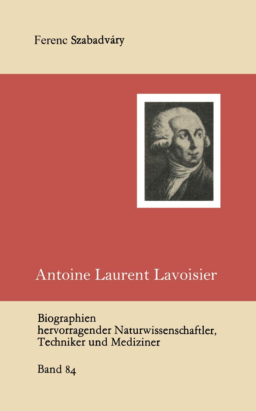 Antoine Laurent Lavoisier book