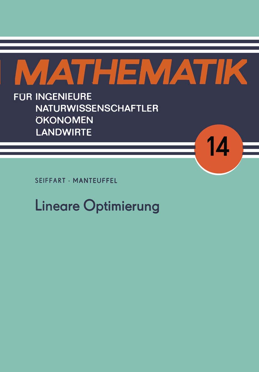 Lineare Optimierung Computer Science Books