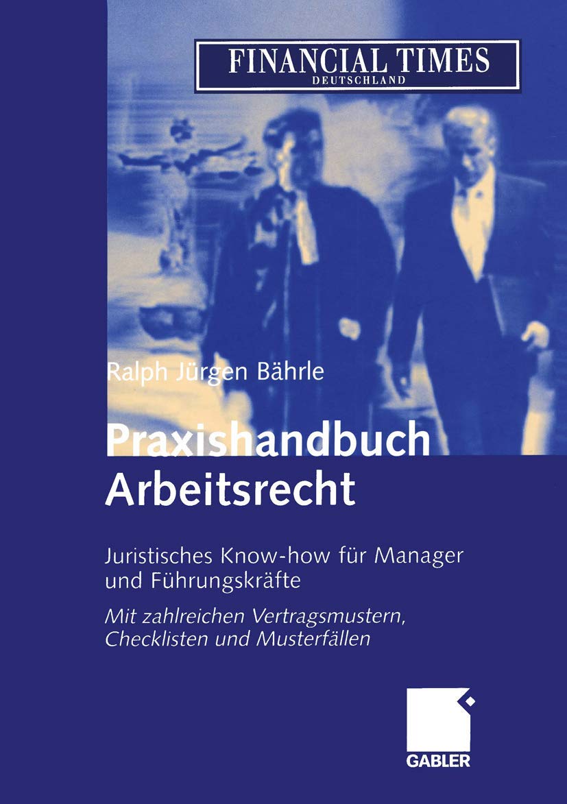 Praxishandbuch Arbeitsrecht Law