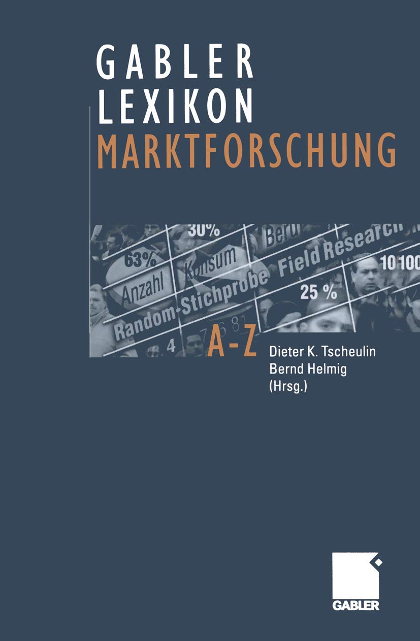 Gabler Lexikon Marktforschung (German Edition) Law