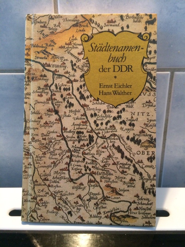Städtenamenbuch der DDR Books