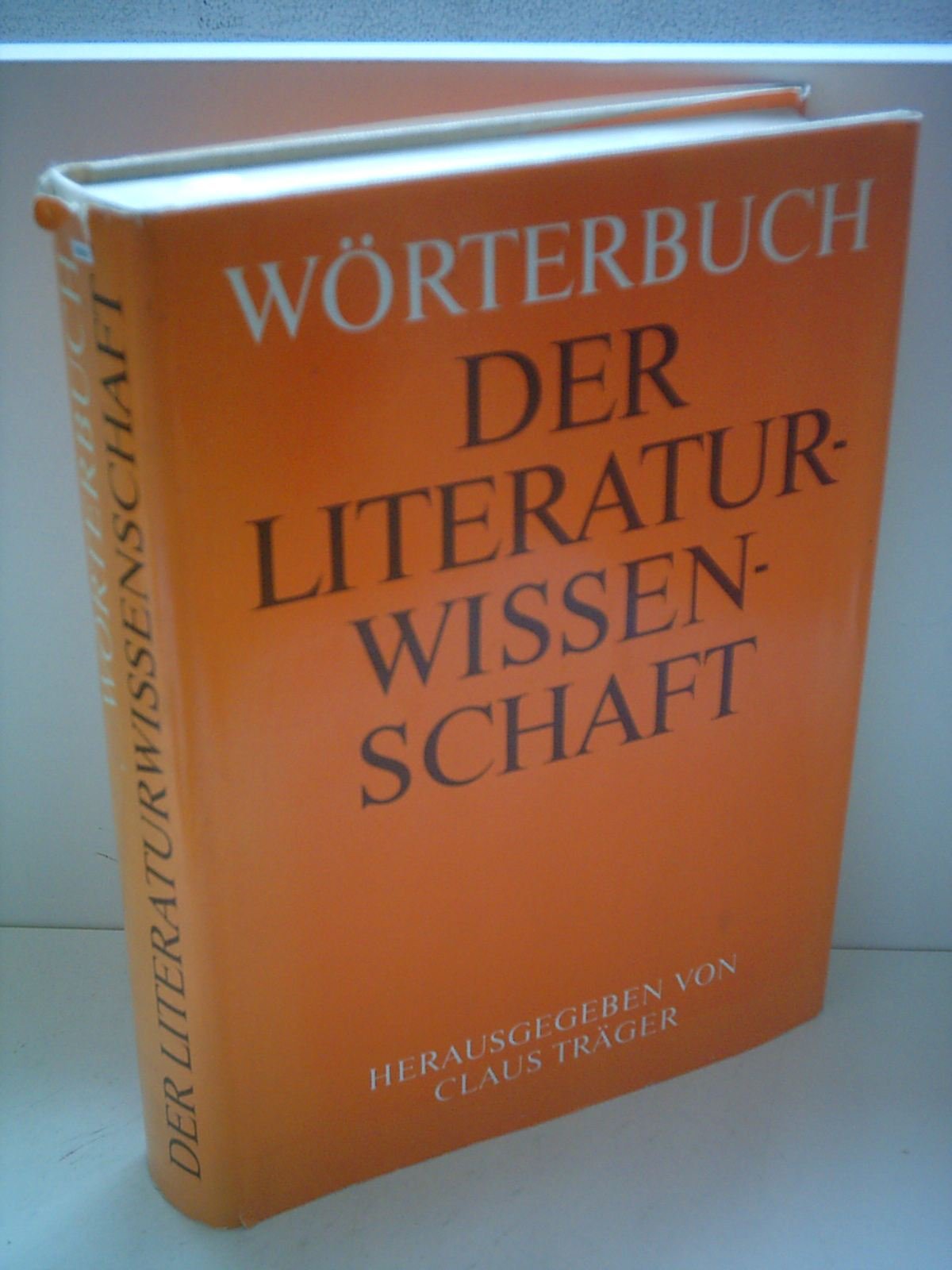 Wörterbuch der Literaturwissenschaft Natural Sciences