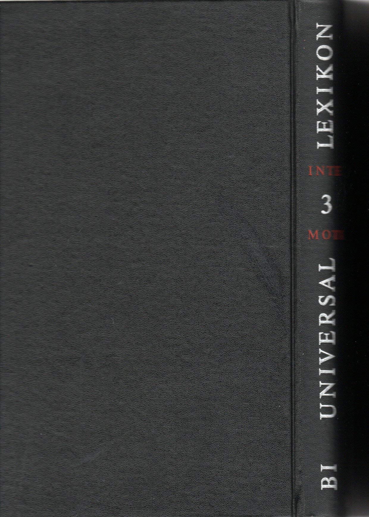 Universal-Lexikon des Bibliographischen Institutes in 5 Bänden Learning & Reference