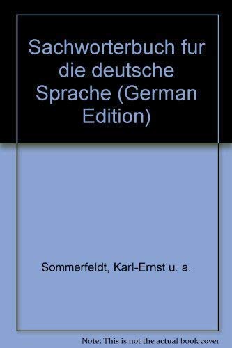 Sachwörterbuch für die deutsche Sprache Books
