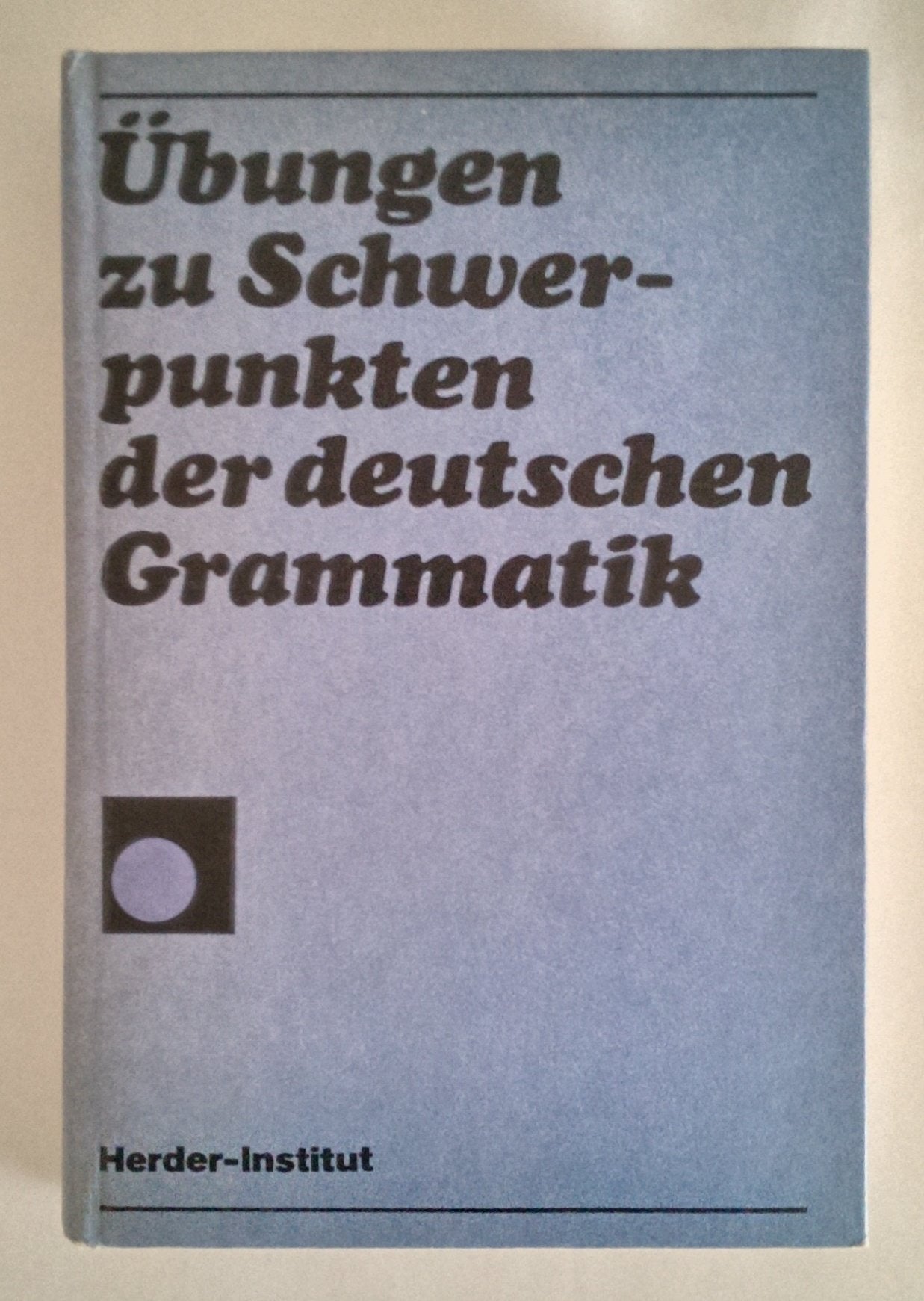 Product Image: Übungen zu Schwerpunkten der deutschen Grammatik
