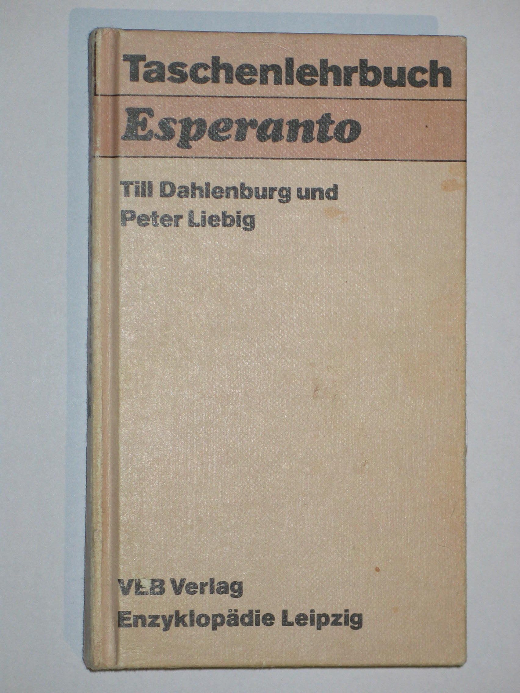 Taschenlehrbuch Esperanto Learning & Reference