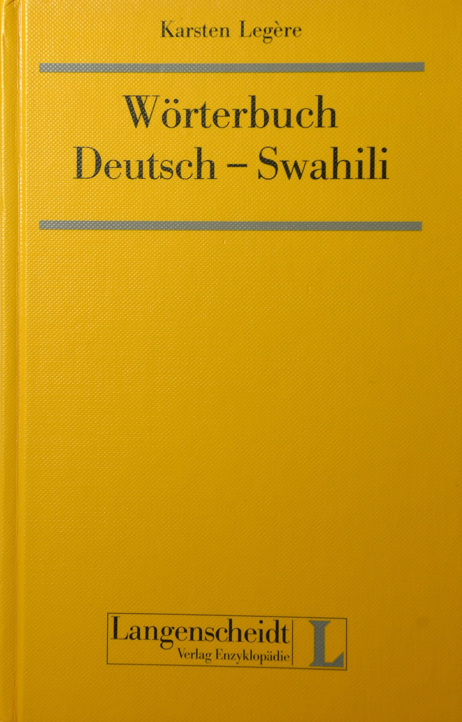 Wörterbuch Deutsch-Swahili Foreign Languages ​​& Dictionaries