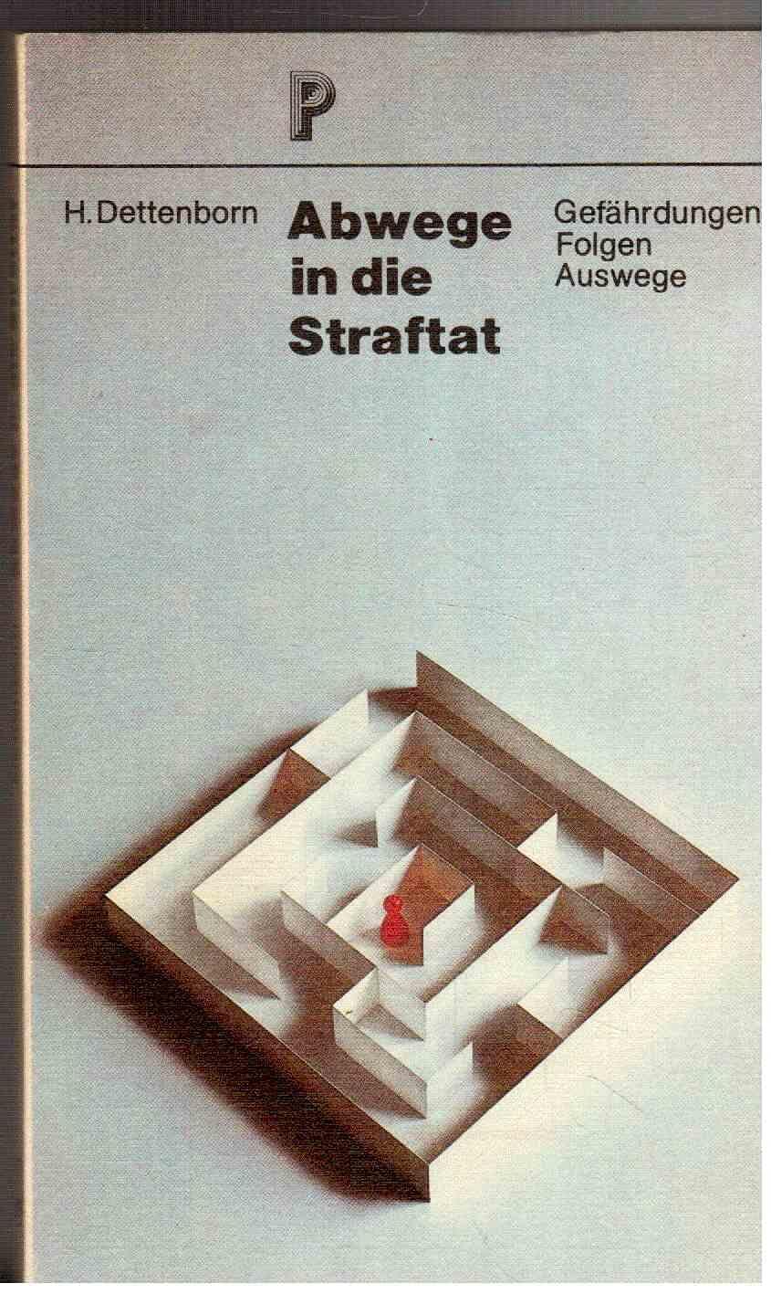 Abwege in die Straftat. Gefährdungen - Folgen - Auswege Law