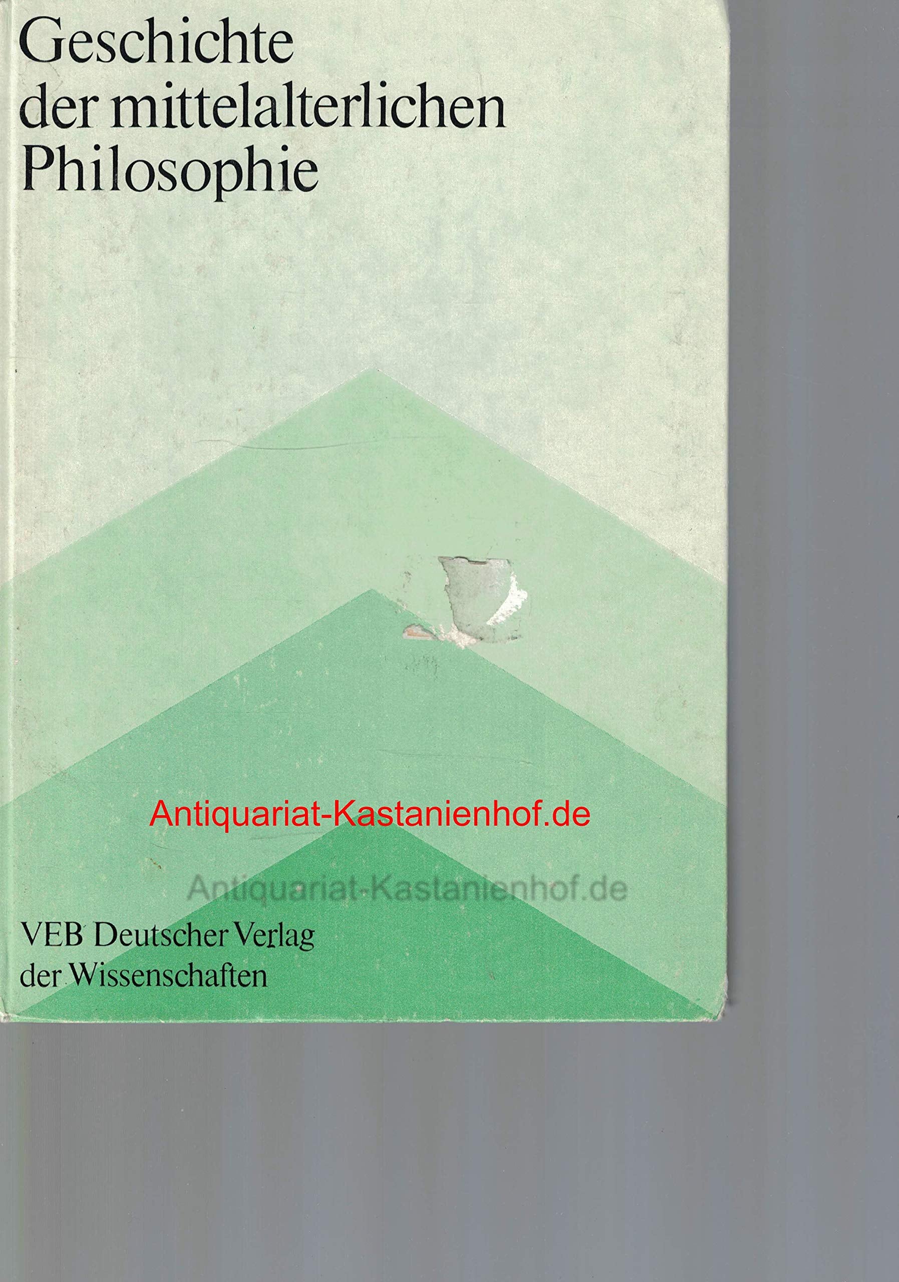 Geschichte der mittelalterlichen Philosophie Philosophy