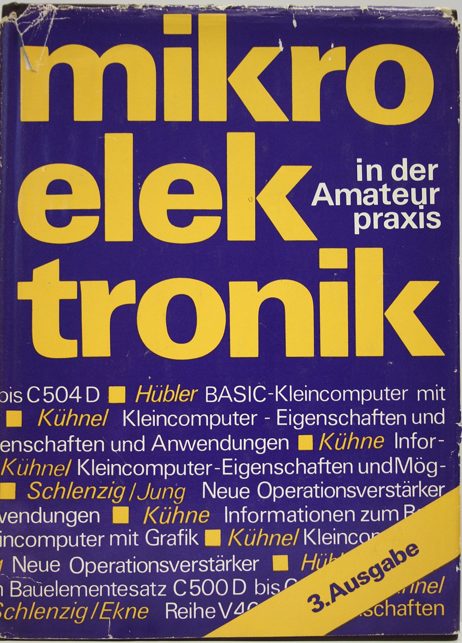 Mikroelektronik in der Amateurpraxis 2 Books
