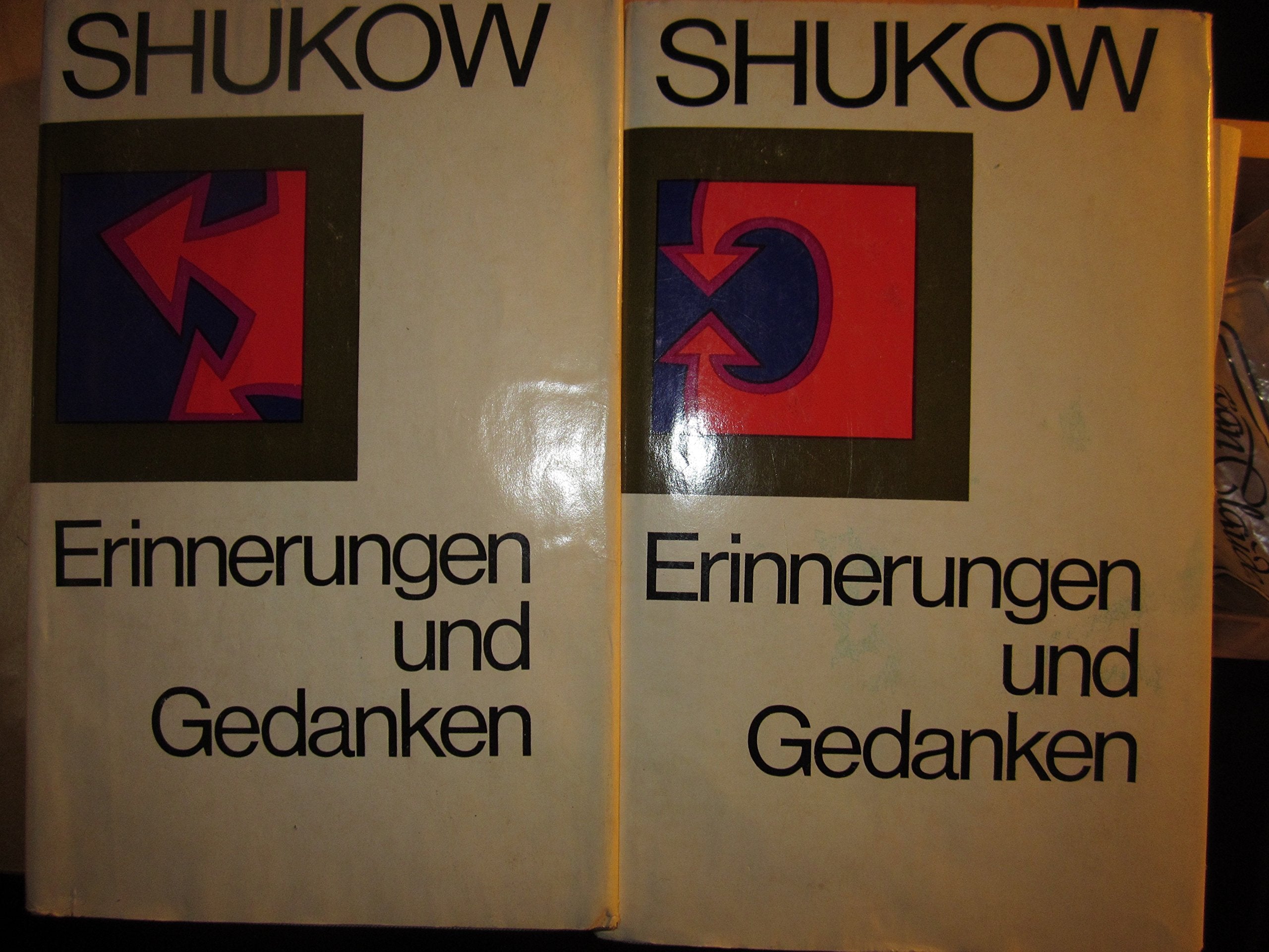 Erinnerungen und Gedanken. 2 Bände Books