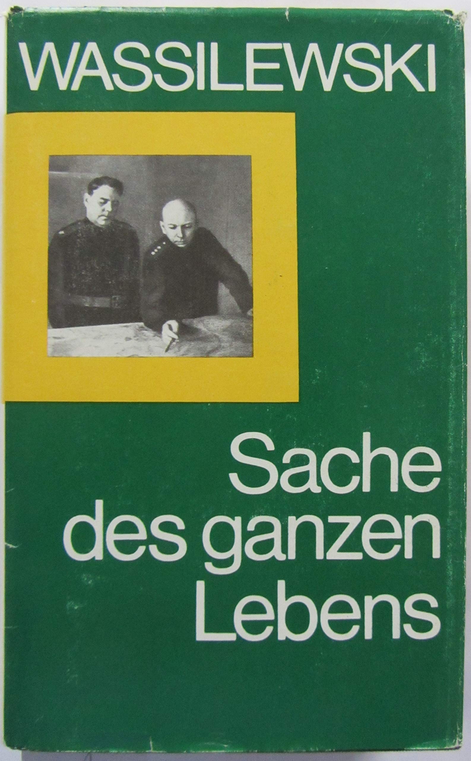 Sache des ganzen Lebens German history