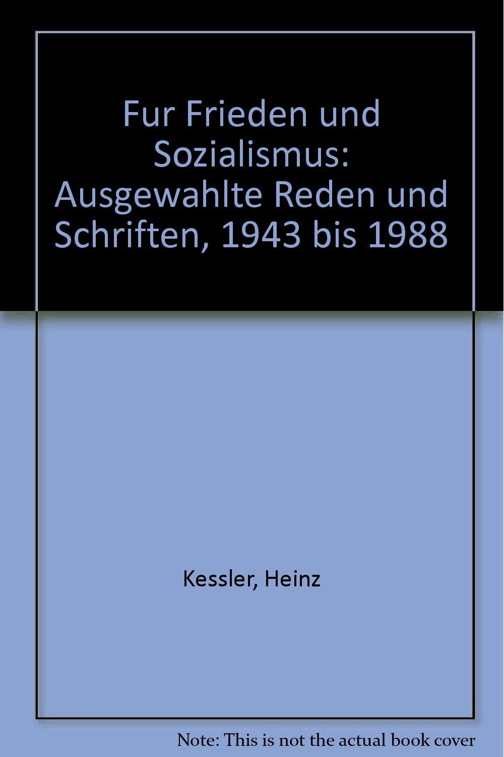 Für Frieden und Sozialismus: Aus Reden und Aufsätzen Books
