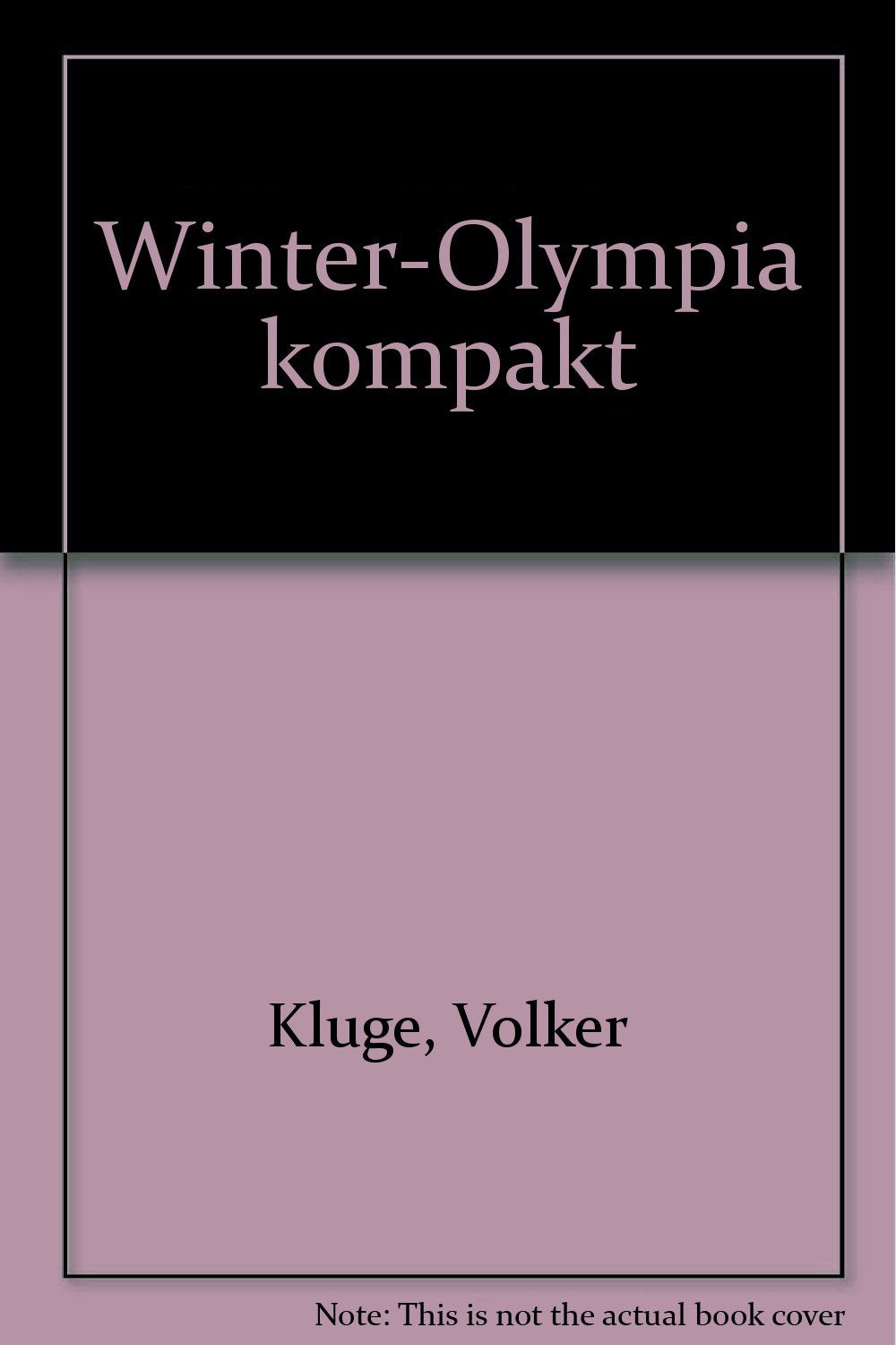 Winter Olympia kompakt Books