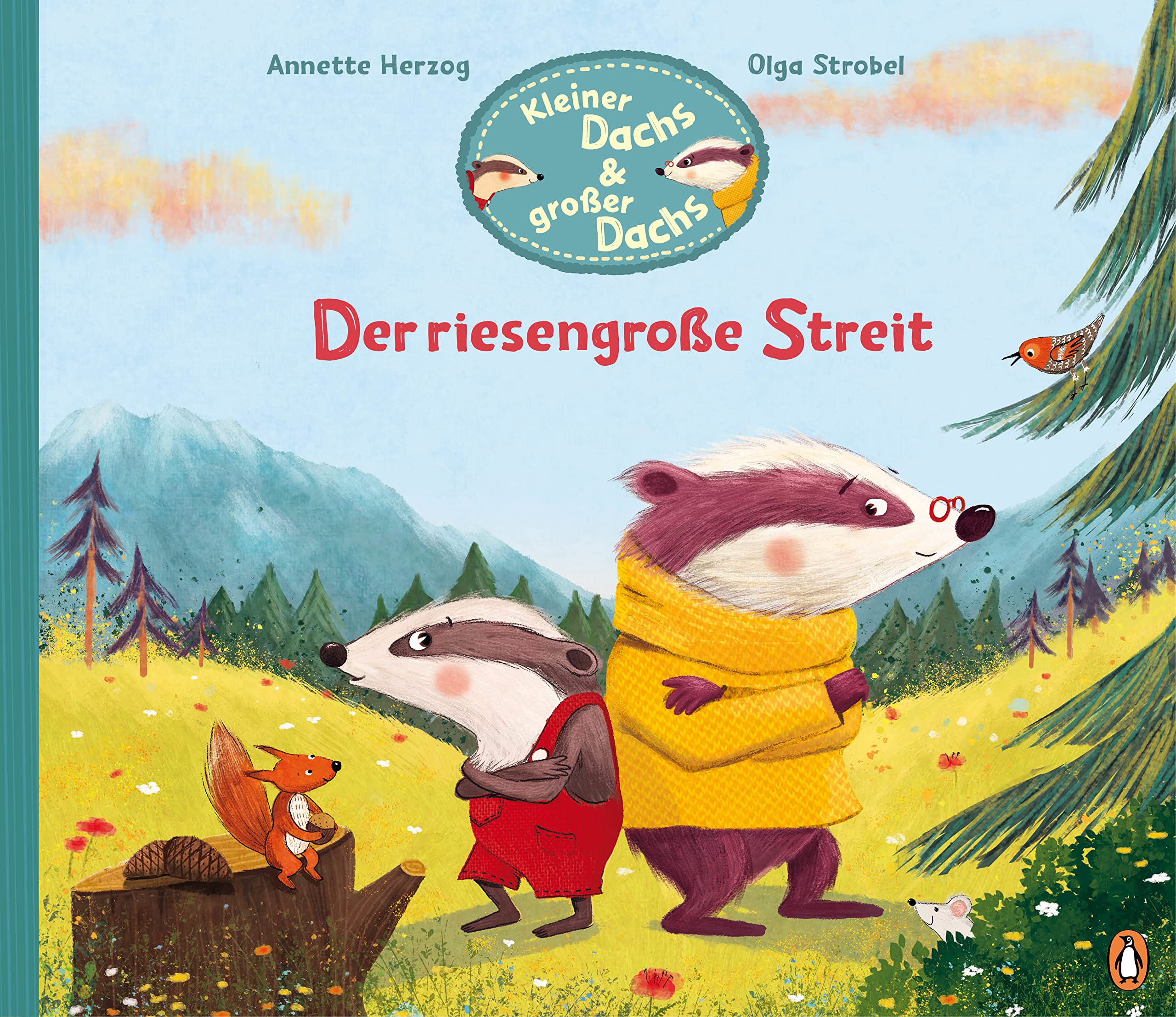 Kleiner Dachs & großer Dachs - Der riesengroße Streit Children's books