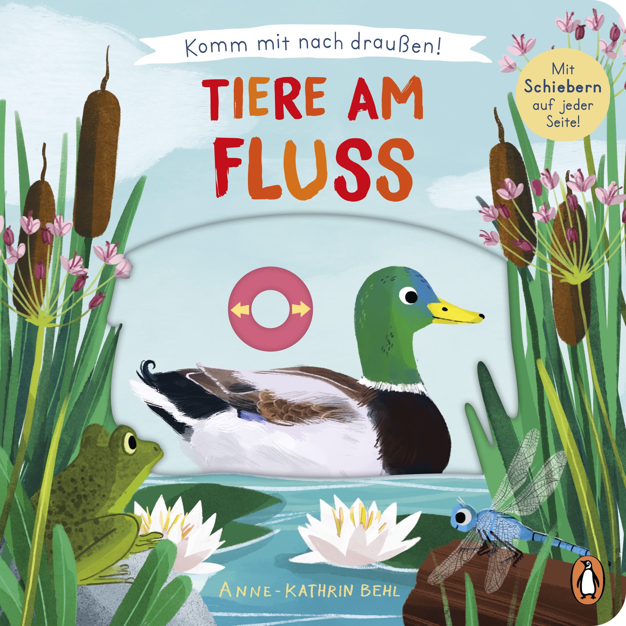 Komm mit nach draußen! - Tiere am Fluss: Pappbilderbuch mit vielen Schiebern und Auszugsseiten ab 2 Jahren (Die Komm-mit-nach-draußen!-Reihe, Band 3) Business & Technology