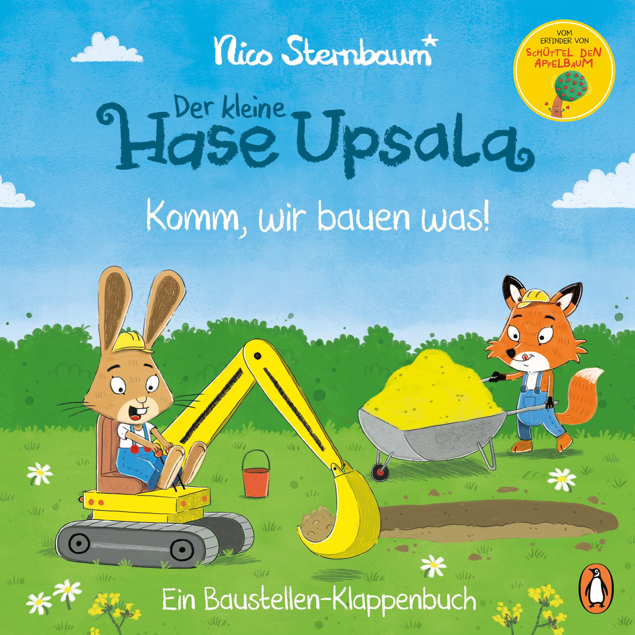 Der kleine Hase Upsala - Komm, wir bauen was! - Ein Baustellen-Klappenbuch Non-fiction