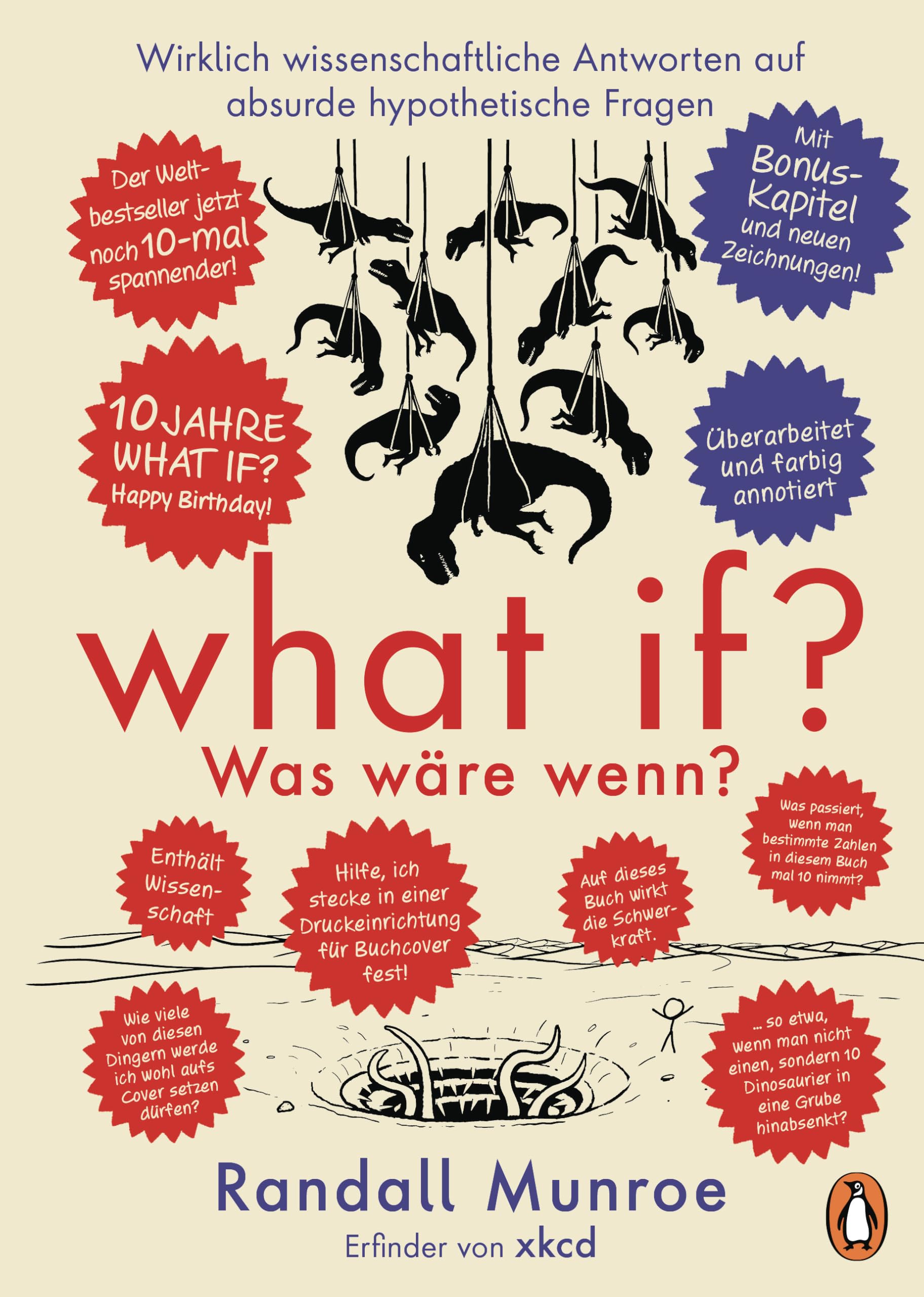 What if? Was wäre wenn? Jubiläumsausgabe: Wirklich wissenschaftliche Antworten auf absurde hypothetische Fragen Lifestyle