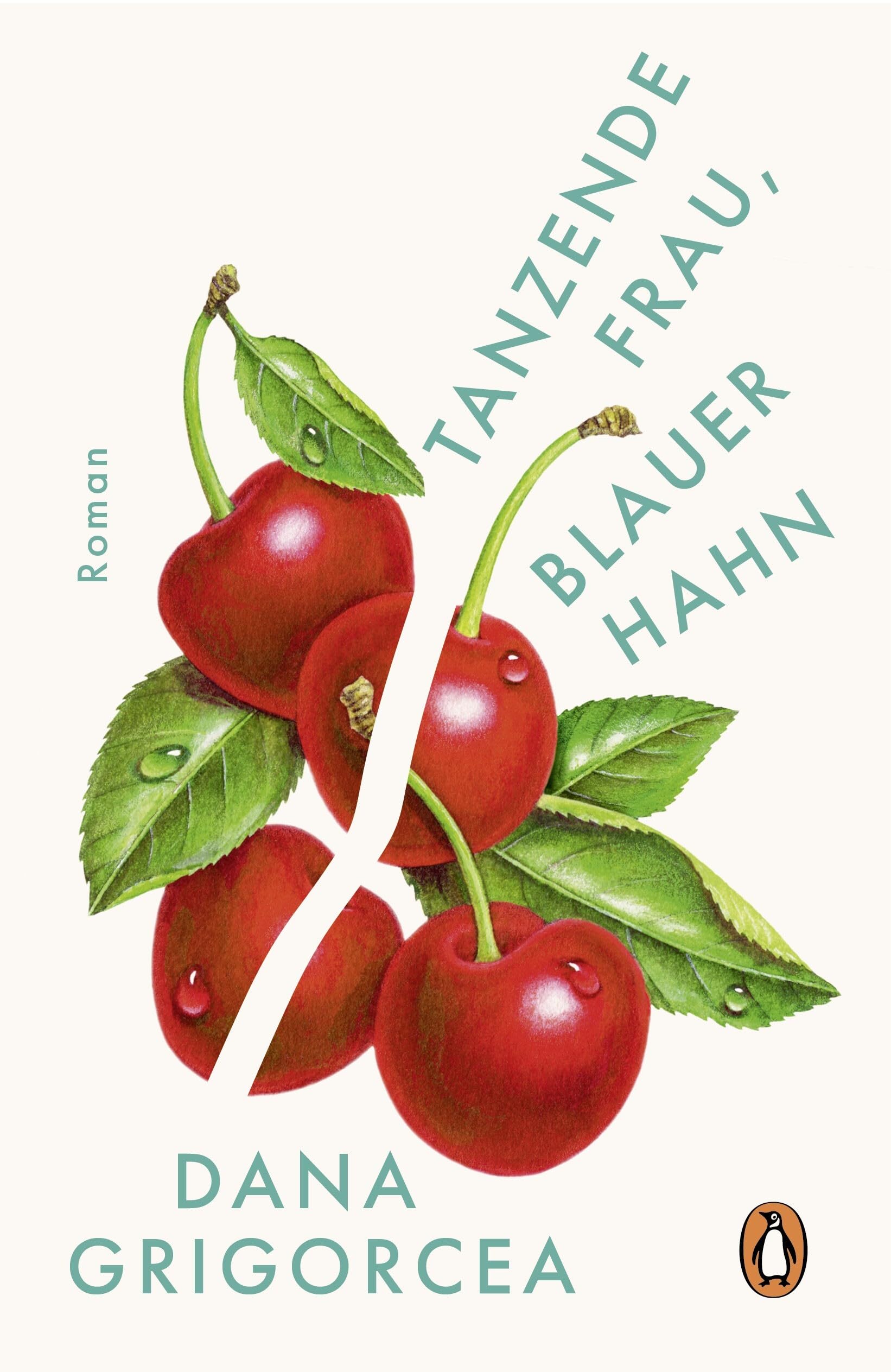 Tanzende Frau, blauer Hahn Contemporary literature