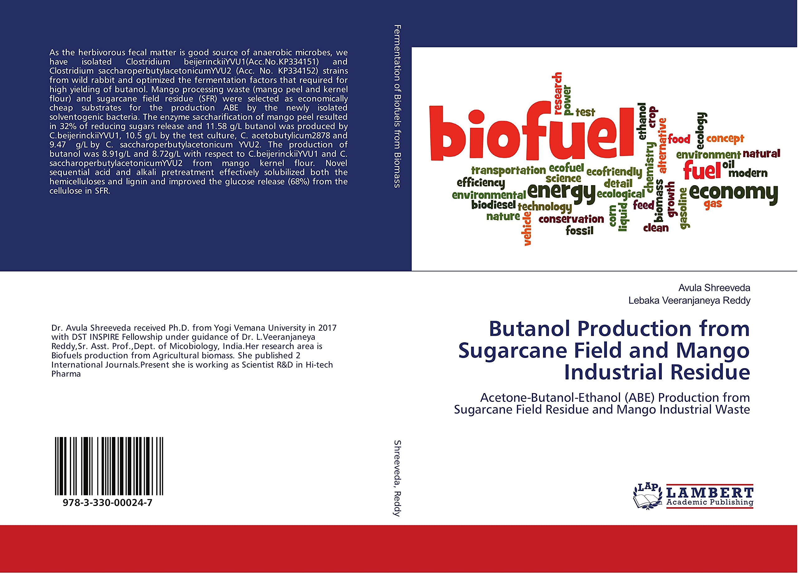 Butanol Production from Sugarcane Field and Mango Industrial Residue: Acetone-Butanol-Ethanol (ABE) Production from Sugarcane Field Residue and Mango Industrial Waste Natural Sciences
