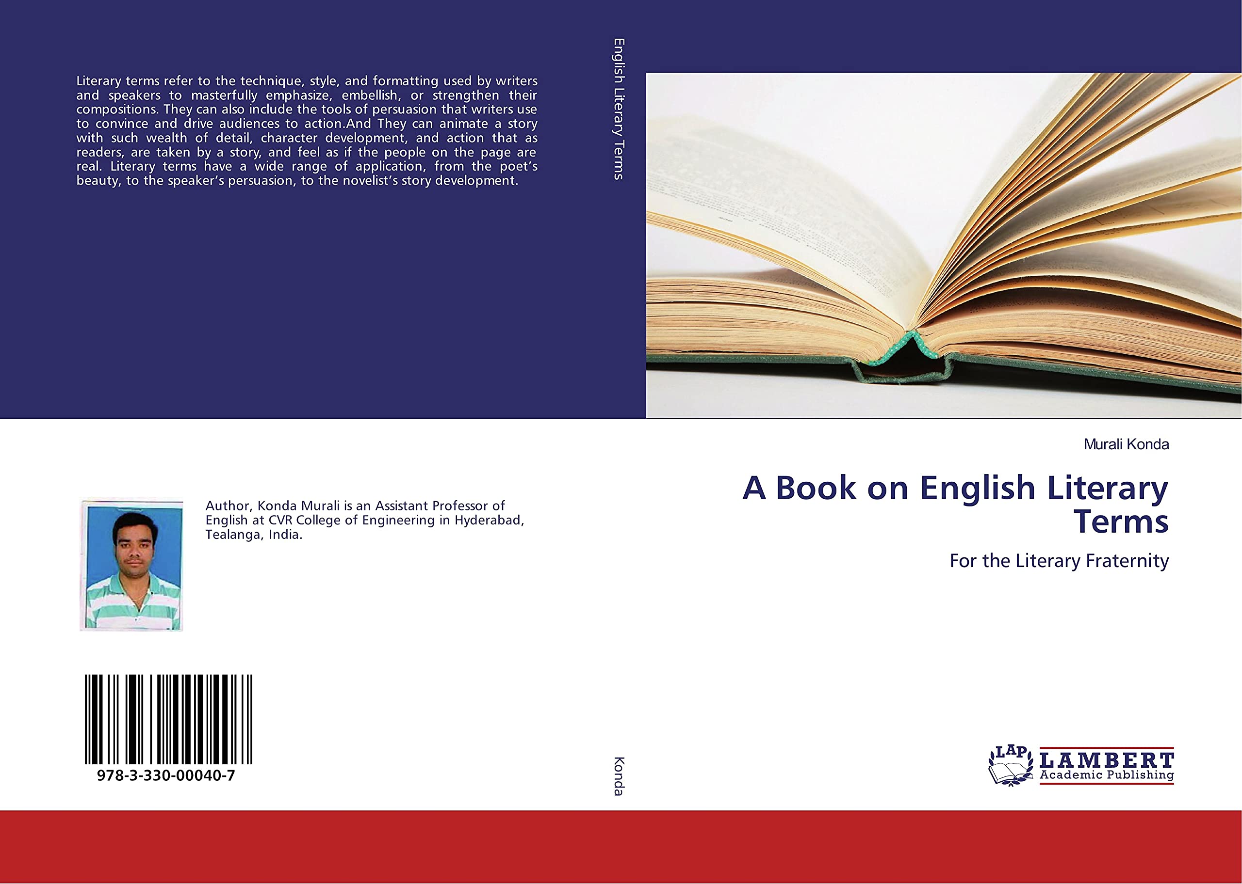 A Book on English Literary Terms: For the Literary Fraternity Social Sciences