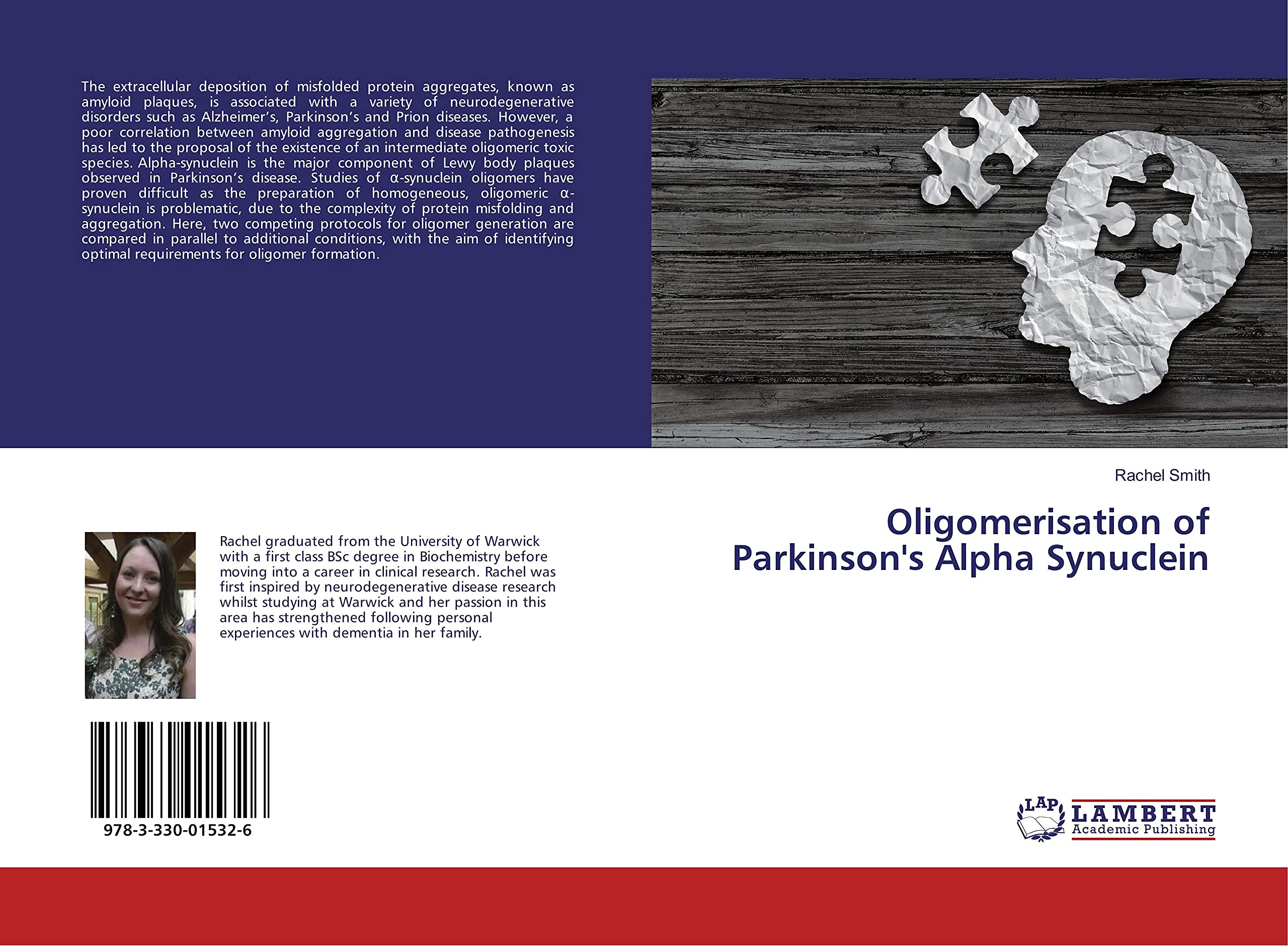 Oligomerisation of Parkinson's Alpha Synuclein book