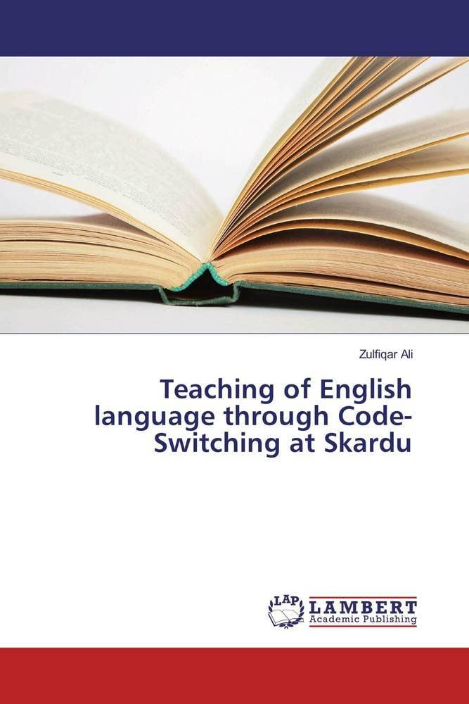 Teaching of English language through Code-Switching at Skardu Books