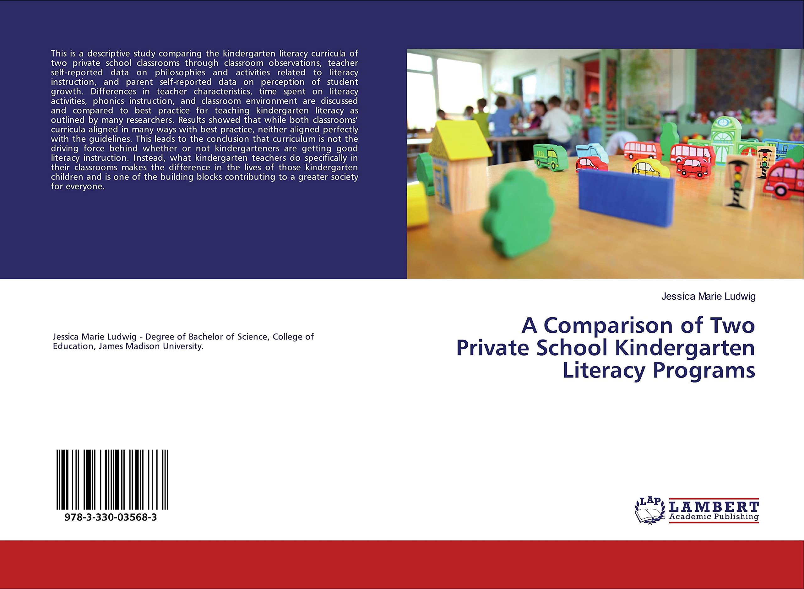 A Comparison of Two Private School Kindergarten Literacy Programs Law
