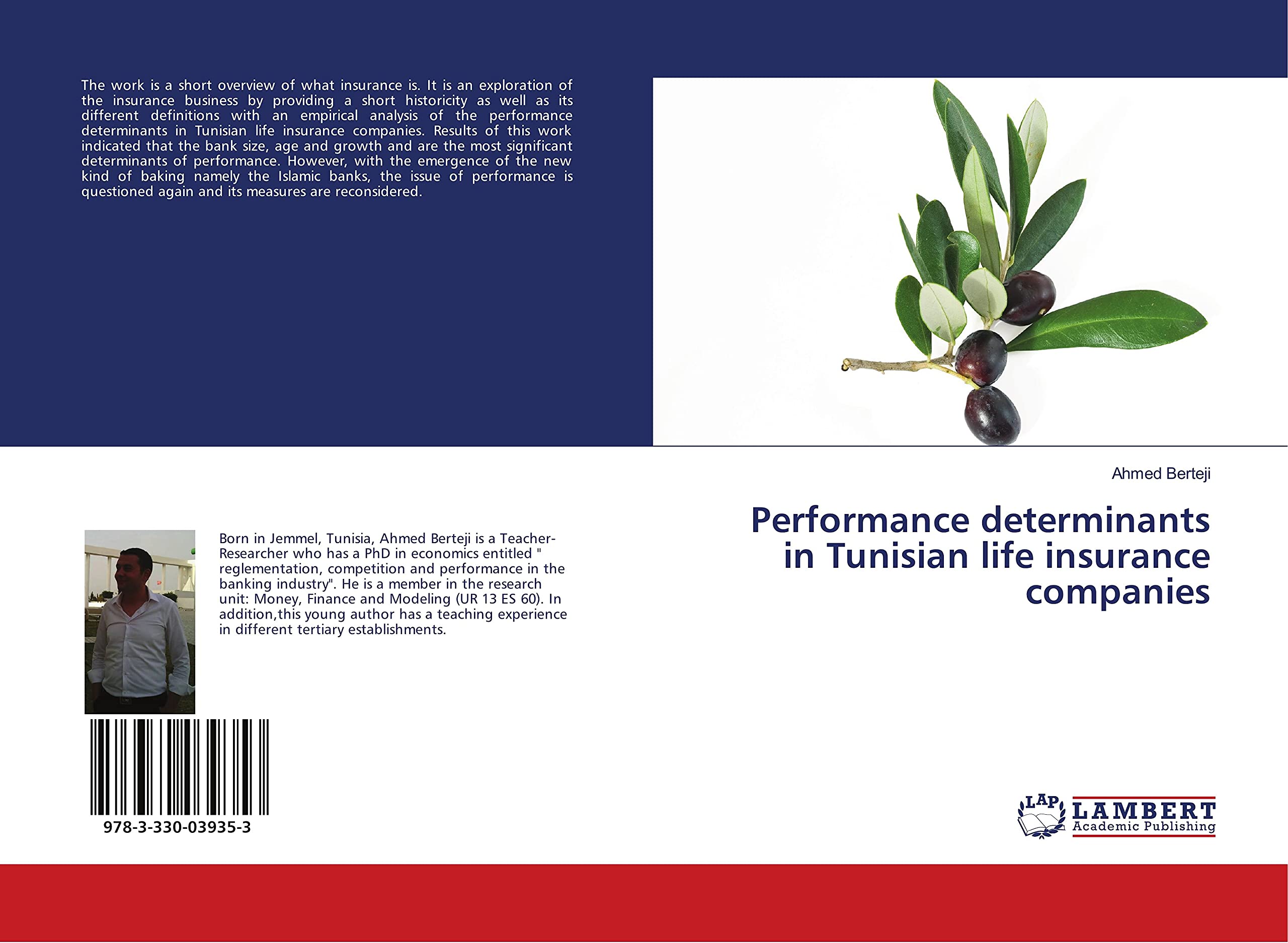 Performance determinants in Tunisian life insurance companies book
