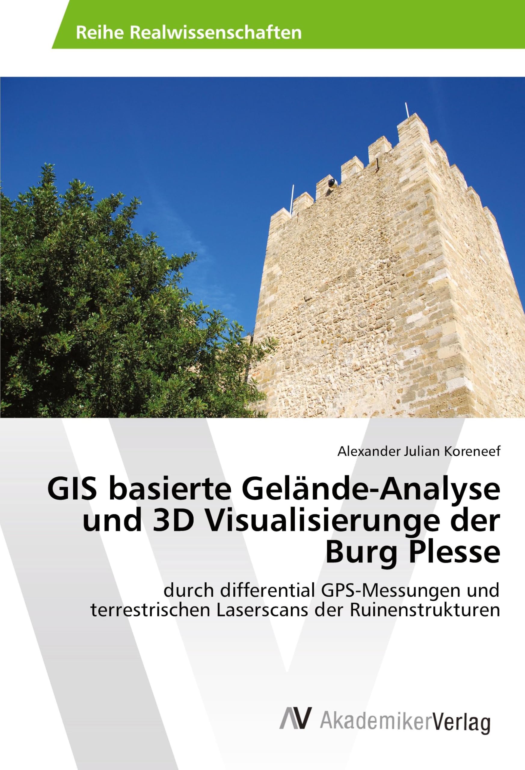 GIS basierte Gelände-Analyse und 3D Visualisierunge der Burg Plesse: durch differential GPS-Messungen und terrestrischen Laserscans der Ruinenstrukturen Geology & Geography