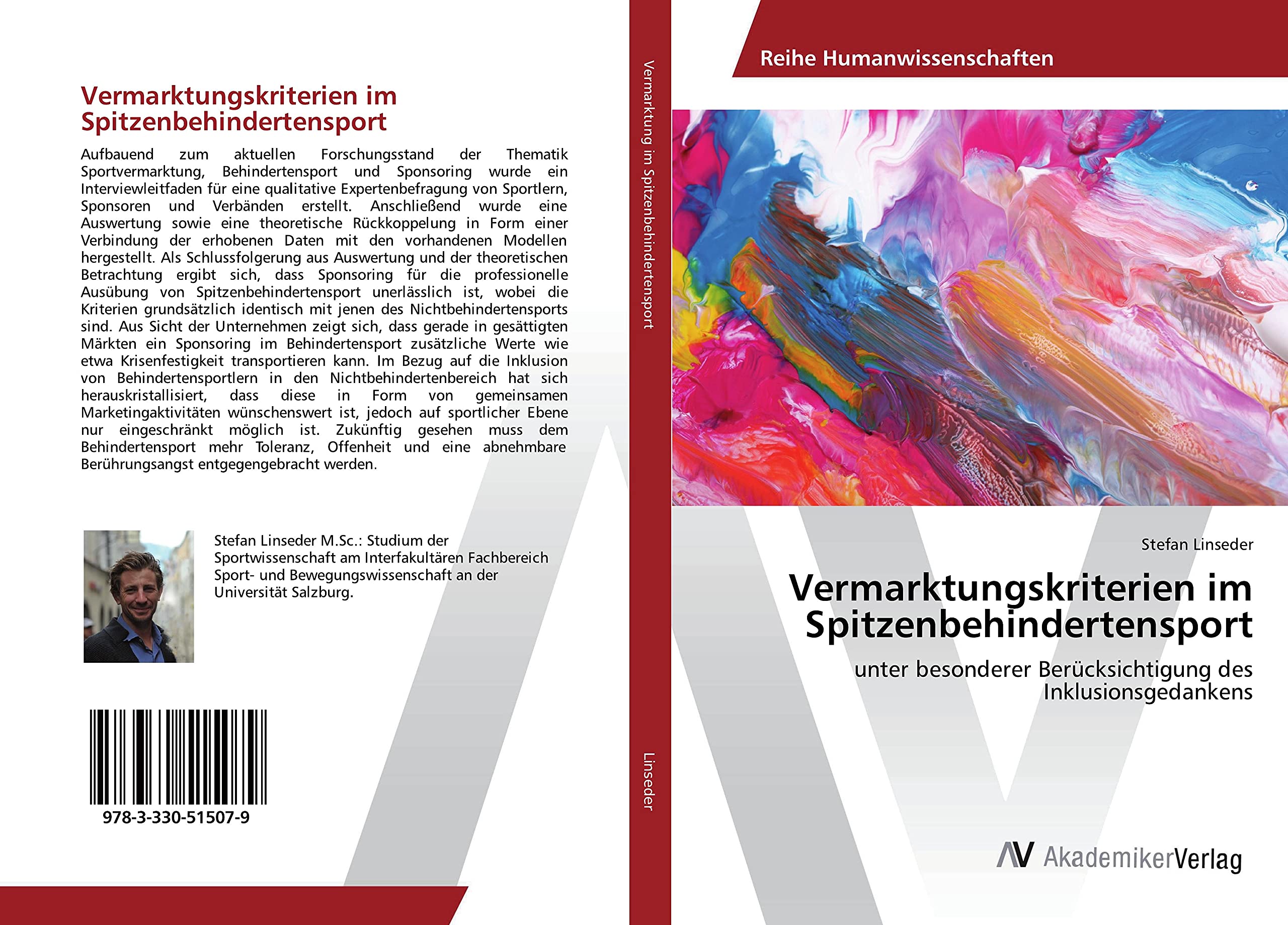 Vermarktungskriterien im Spitzenbehindertensport: unter besonderer Berücksichtigung des Inklusionsgedankens Leisure & Fun