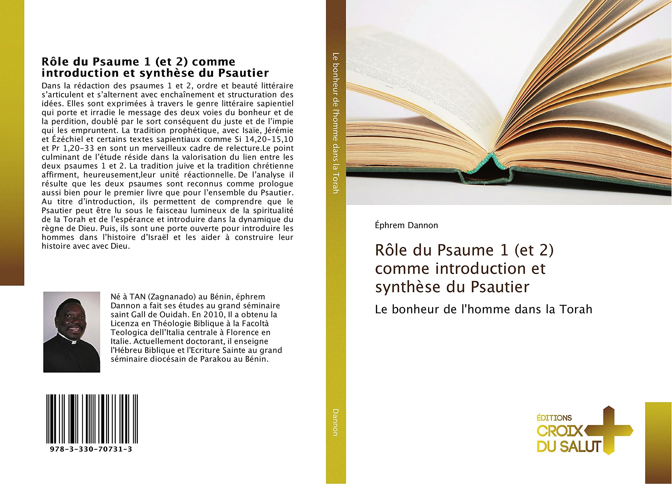 Rôle du Psaume 1 (et 2) comme introduction et synthèse du Psautier: Le bonheur de l'homme dans la Torah book