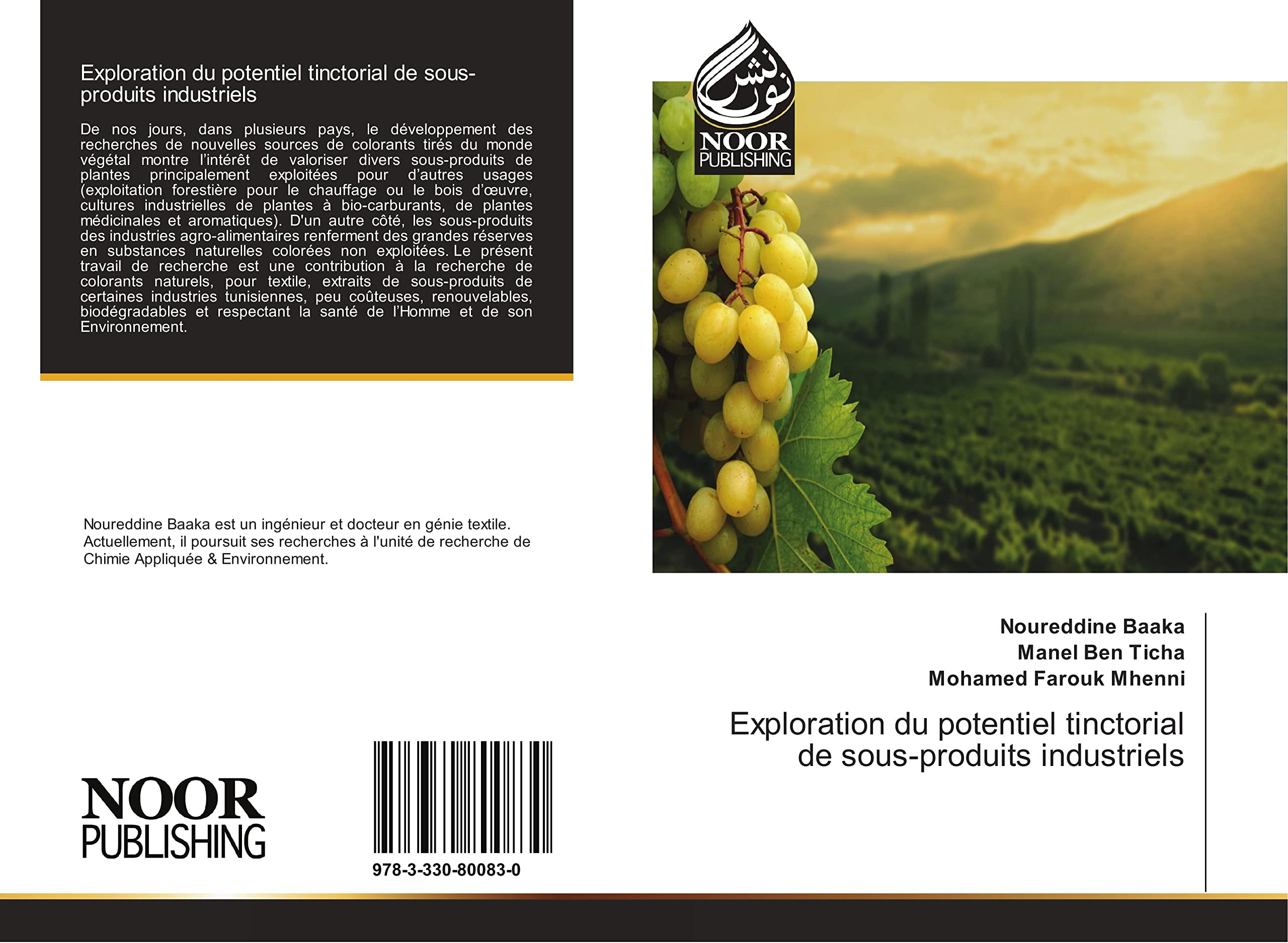 Exploration du potentiel tinctorial de sous-produits industriels book