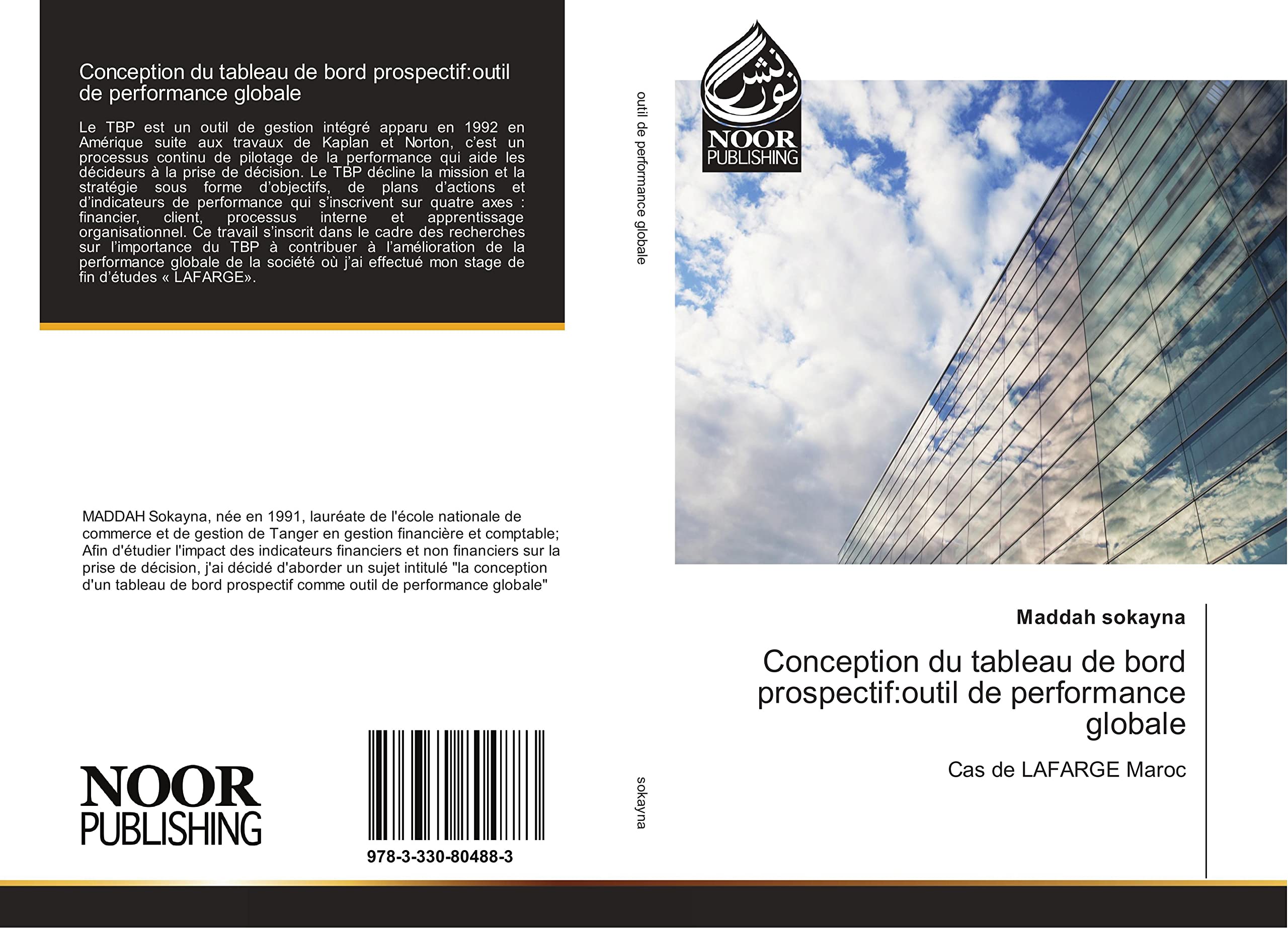 Conception du tableau de bord prospectif:outil de performance globale: Cas de LAFARGE Maroc book