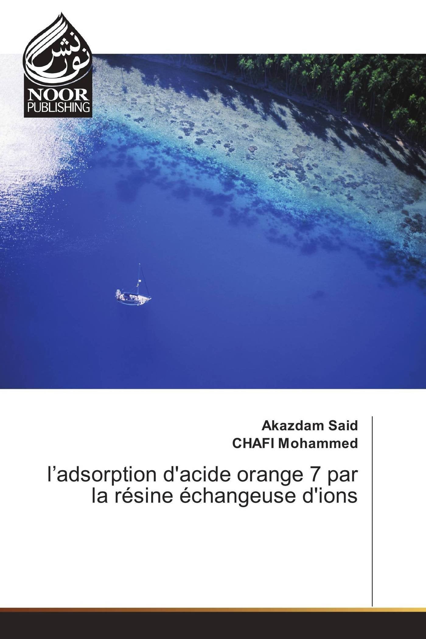 l’adsorption d'acide orange 7 par la résine échangeuse d'ions book